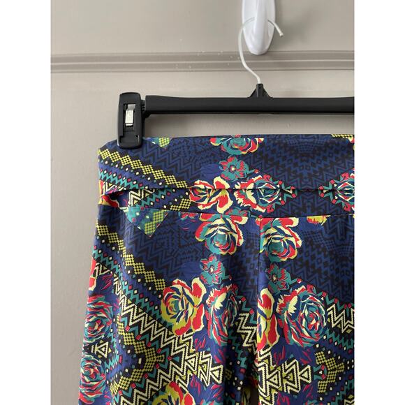 Onzie Roses and Zags High Rise Leggings M/L - Picture 2 of 6